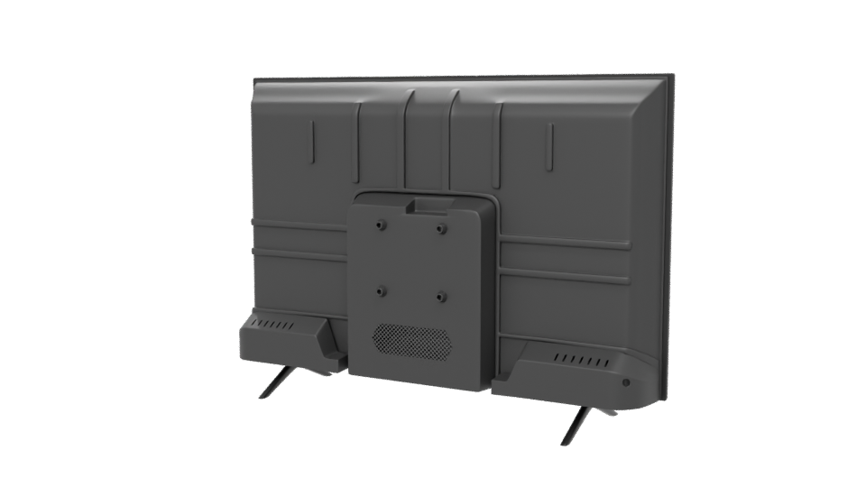 Smart TV 32 HD Google TV Model - Professional 3D Model Render 6