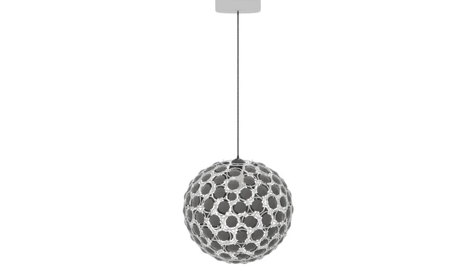 Modern Pendant Lamp 3D Model - Professional 3D Model Render 7
