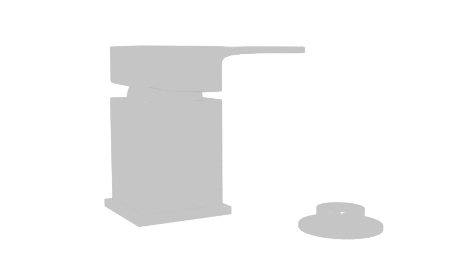 Industrial Metal Desk Clamp Model - Professional 3D Model Render 7