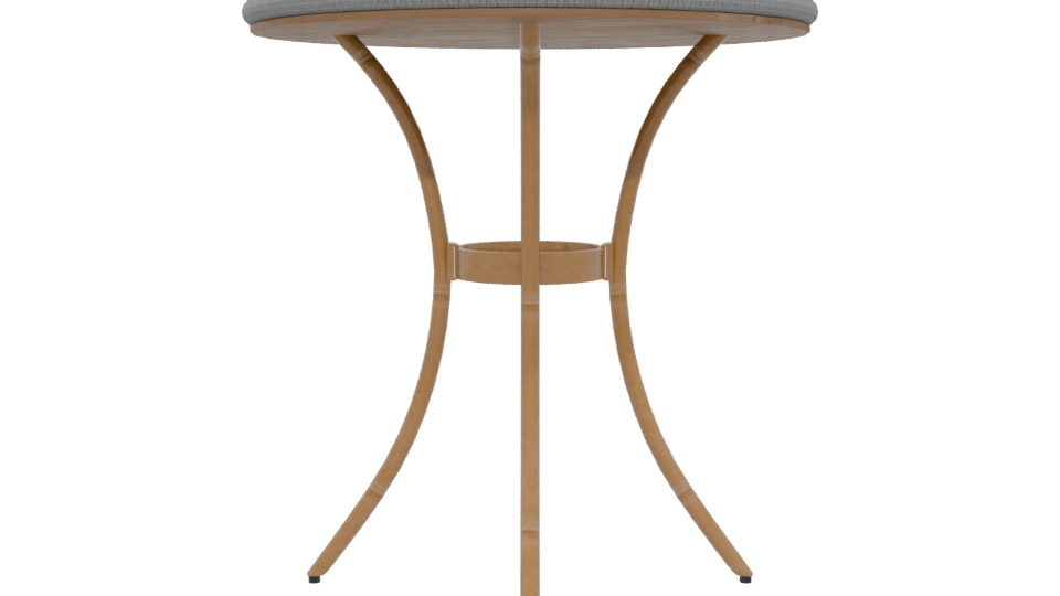 Elegant Round Dining Table 3D - Professional 3D Model Render 5