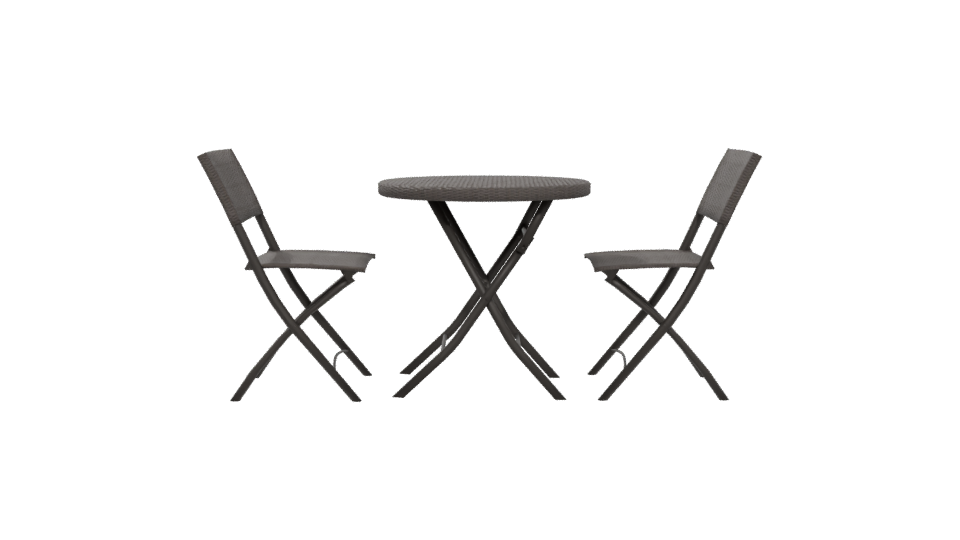 Stylish Outdoor Table Set 3D - Professional 3D Model Render 5