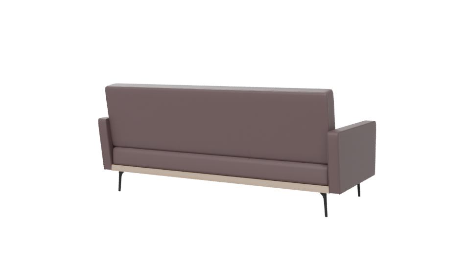 Contemporary Upholstered Sofa 3D Model - Professional 3D Model Render 6