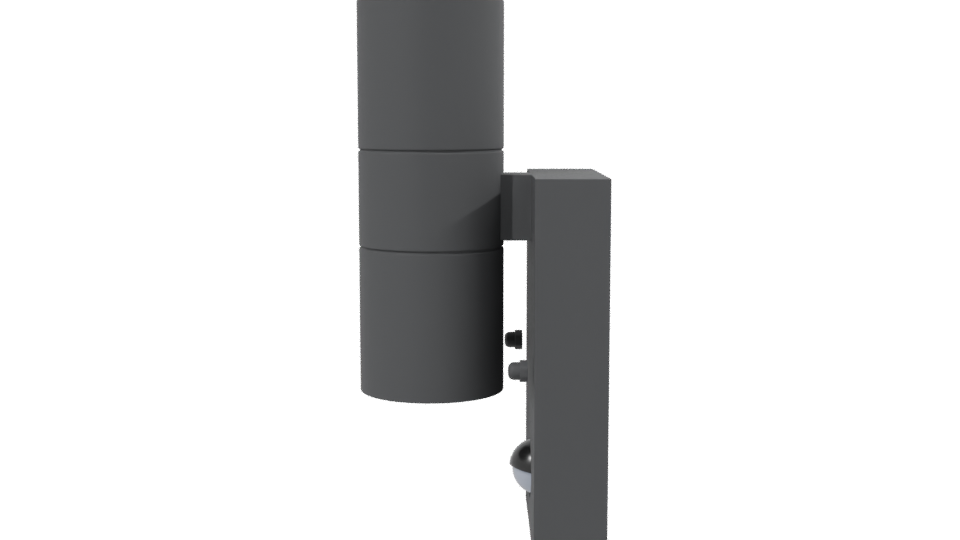 Sleek Modern Wall Light Fixture 3D Model - Professional 3D Model Render 2