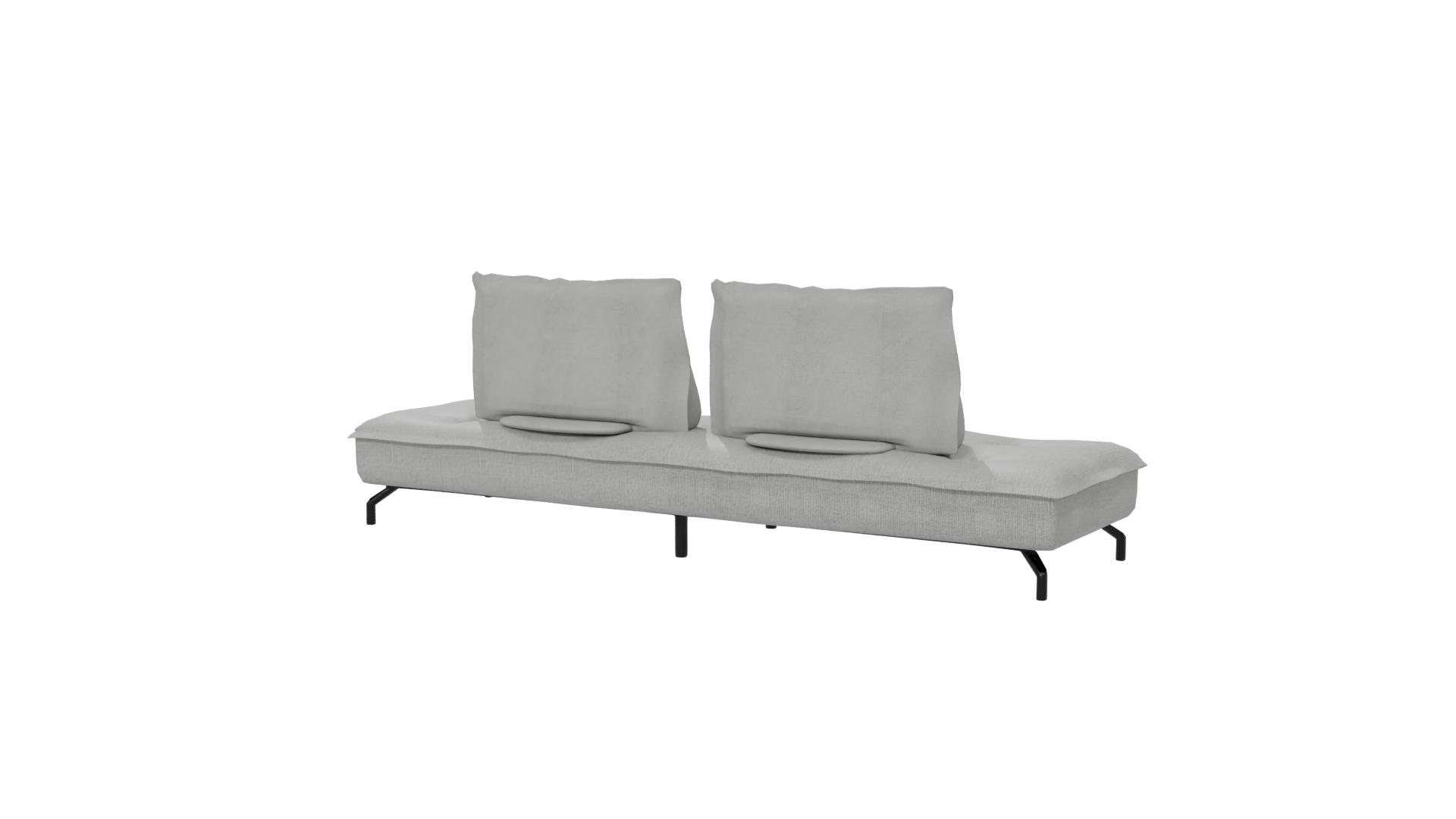 Contemporary Minimalist Sofa 3D Model - Professional 3D Model Render 6