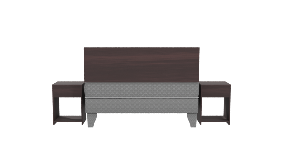 European Bed Apolo 3D Model - Professional 3D Model Render 5