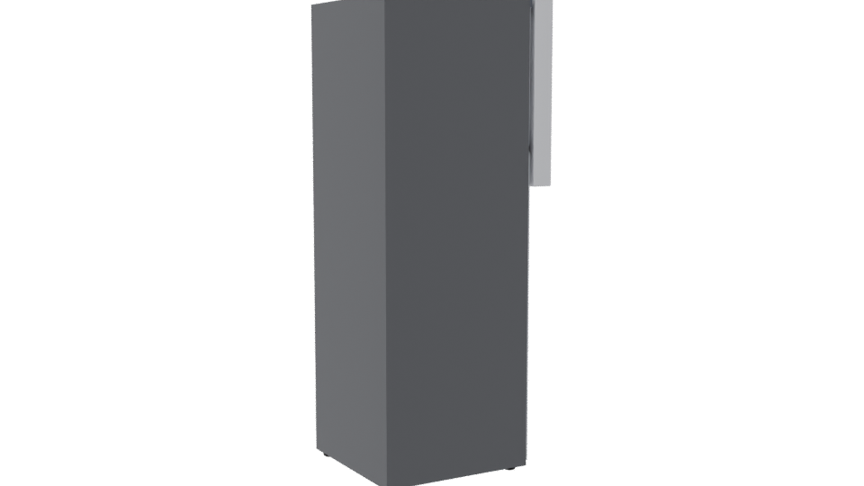 Sleek Modern Refrigerator 3D Model - Professional 3D Model Render 7