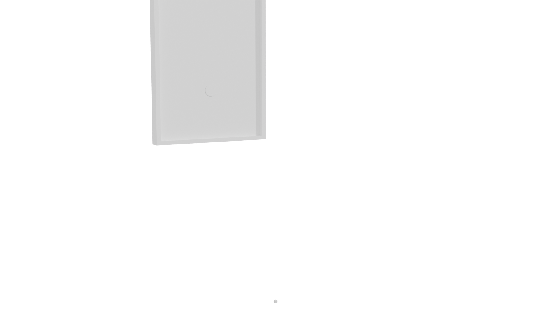 Minimalist Door 3D Model - Professional 3D Model Render 10