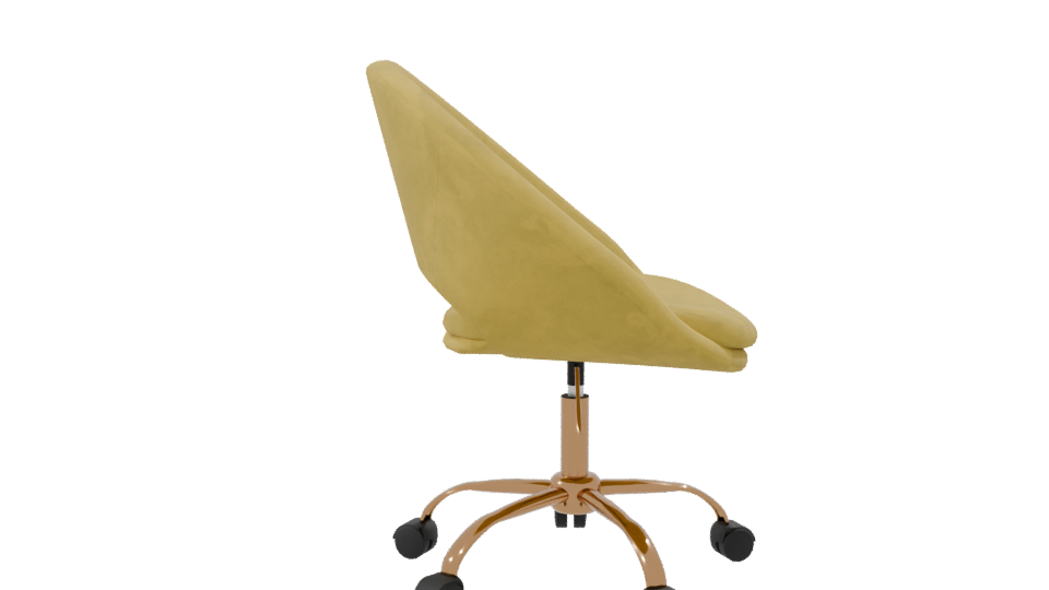 Stylish Modern Office Chair 3D - Professional 3D Model Render 8