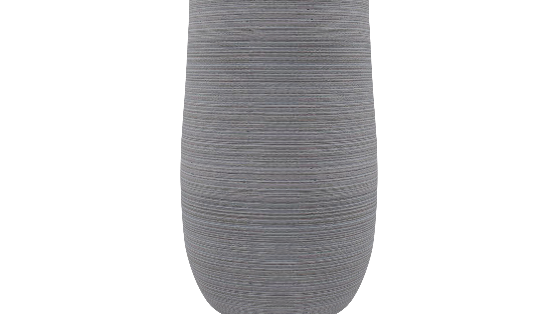 Tall Taupe Fiber Planter 3D Model - Professional 3D Model Render 24