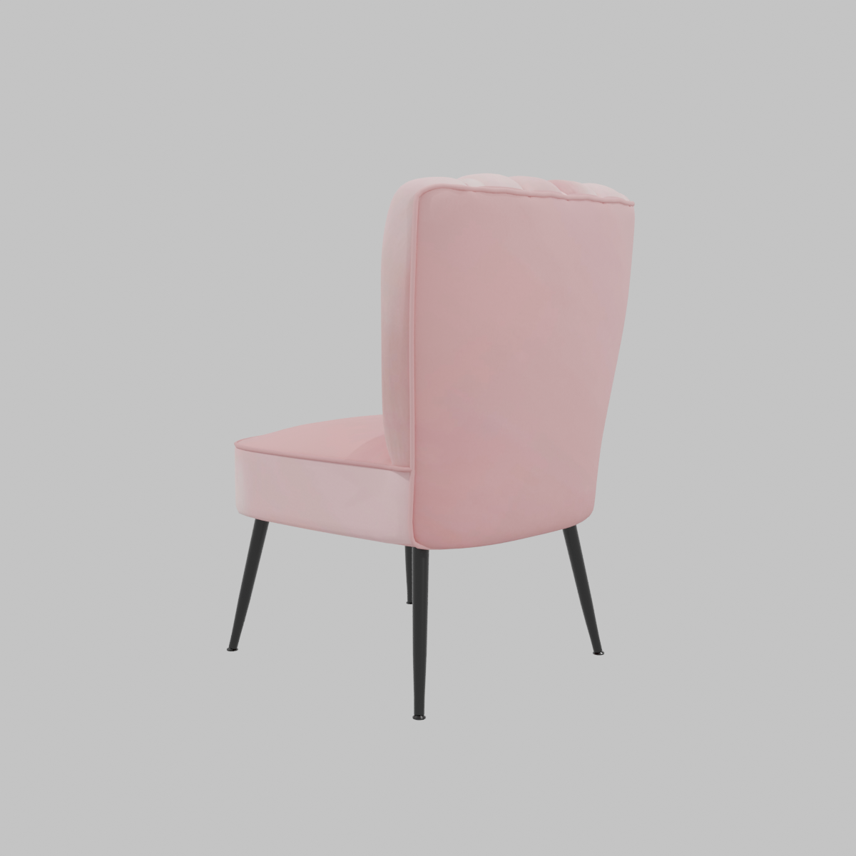Sillón Ocasional Contemporáneo Coral Rosa