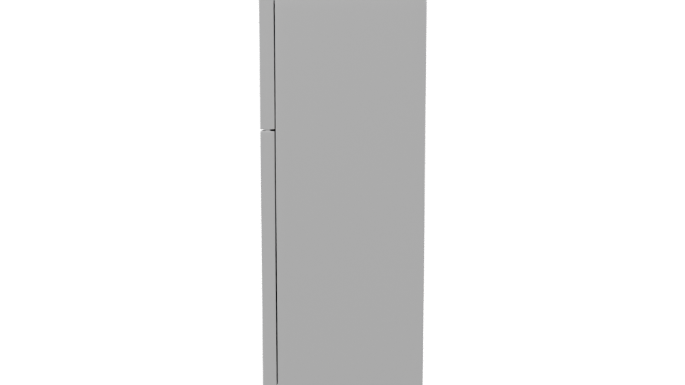 Sleek Modern Refrigerator 3D Model - Professional 3D Model Render 2
