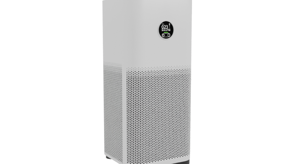 Contemporary Air Purifier 3D Model - Professional 3D Model Render 10