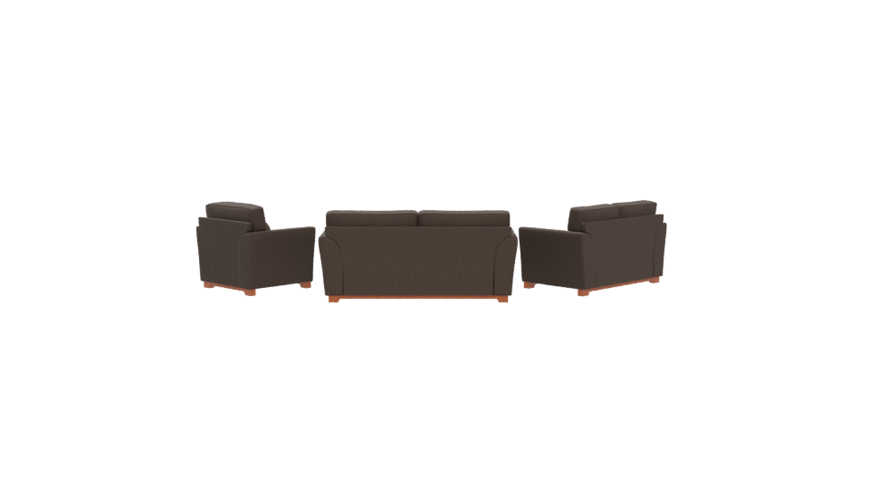 Elegant Sofa Set 3D Model - Professional 3D Model Render 5
