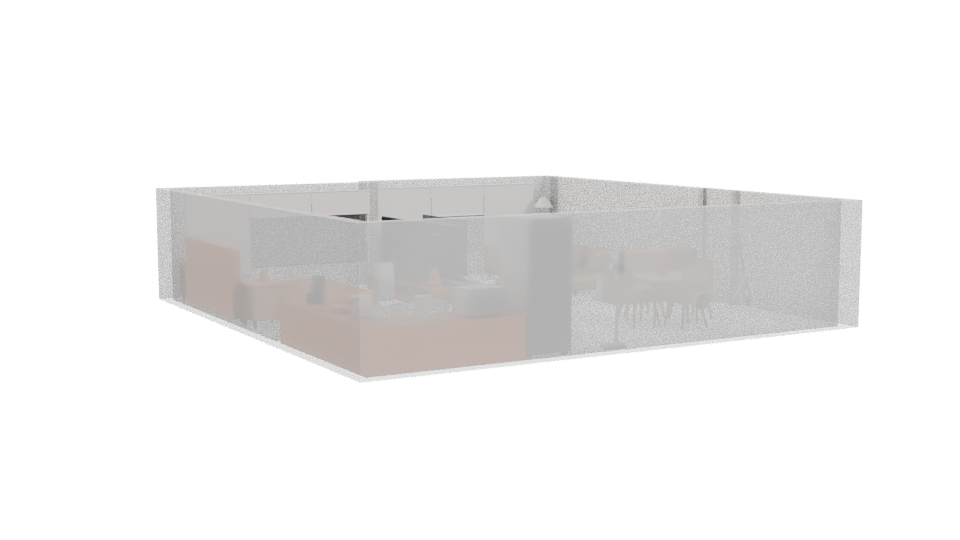 Modern Minimalist Interior Design Model - Professional 3D Model Render 10