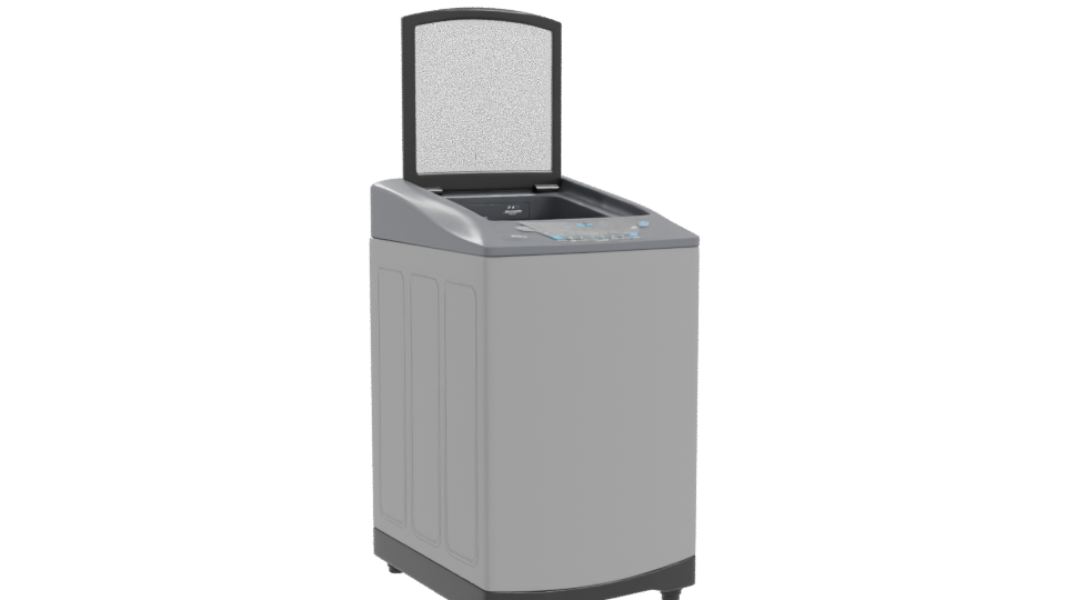 Modern Washing Machine 3D Model - Professional 3D Model Render 10