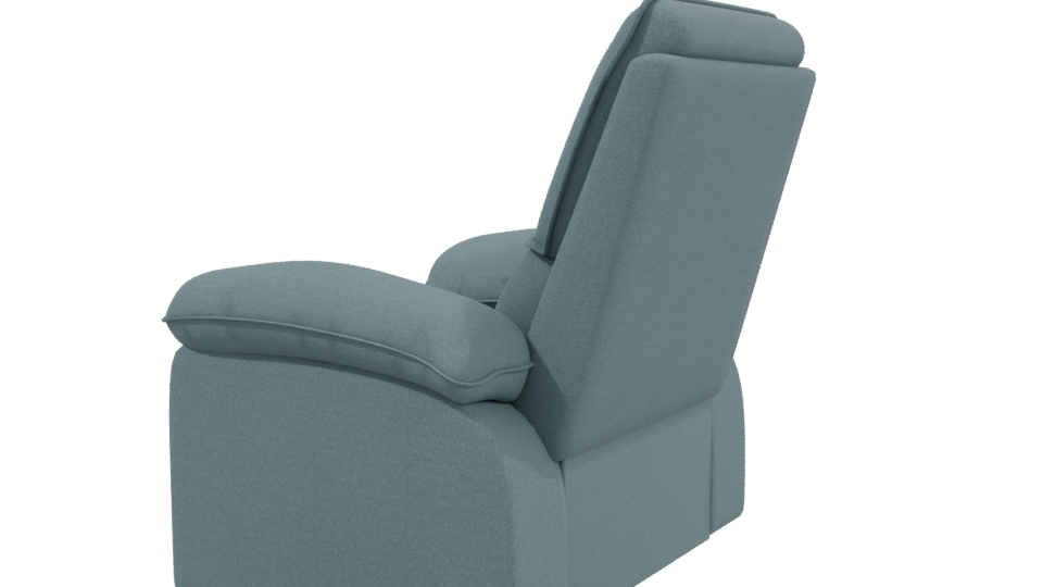 Reclining Armchair 3D Model - Professional 3D Model Render 3