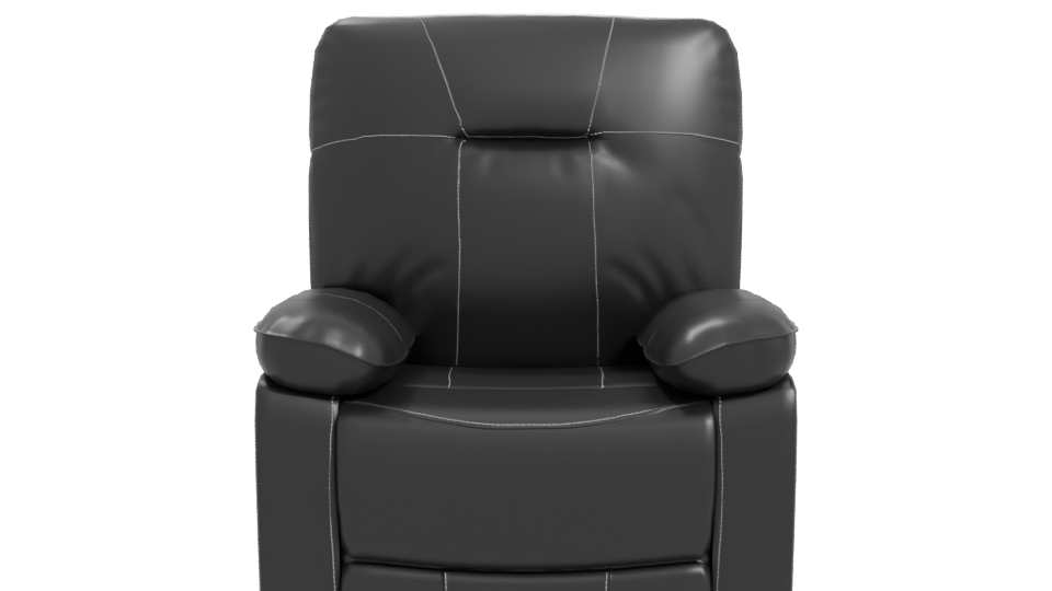 Stylish Recliner Chair 3D Model - Professional 3D Model Render 11