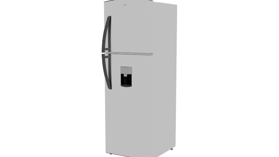 Modern Household Refrigerator 3D - Professional 3D Model Render 12