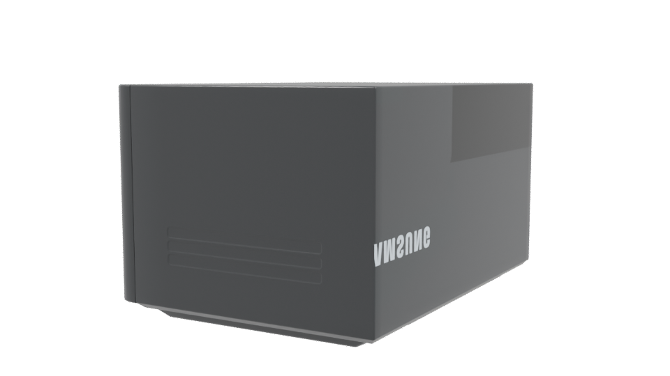 Sleek Microwave Oven Model 3D - Professional 3D Model Render 3