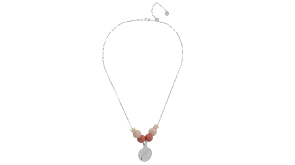 Stylish Beaded Necklace 3D Model - Professional 3D Model Render 10