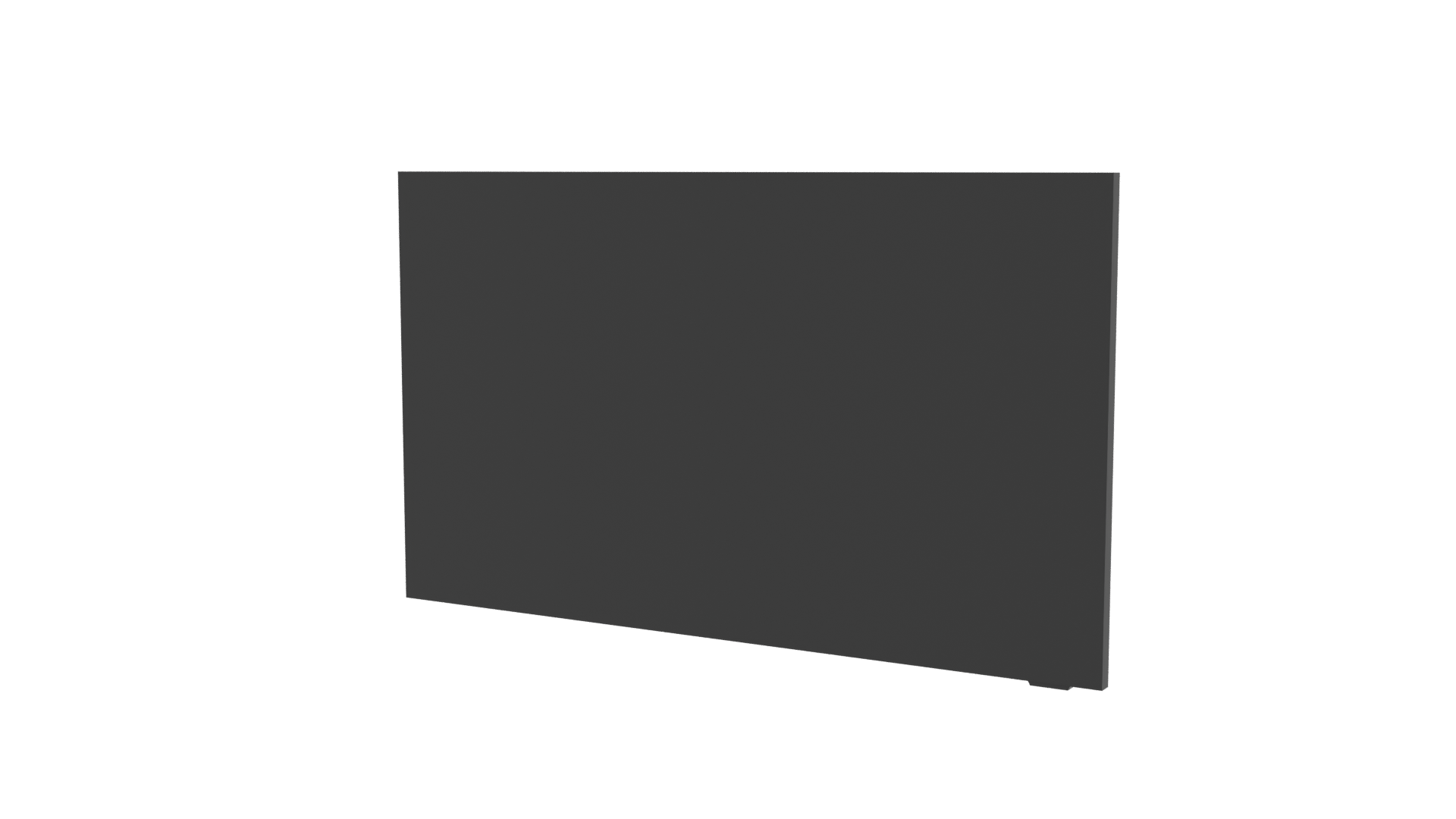 Sleek Modern Flat Screen TV - Professional 3D Model Render 12