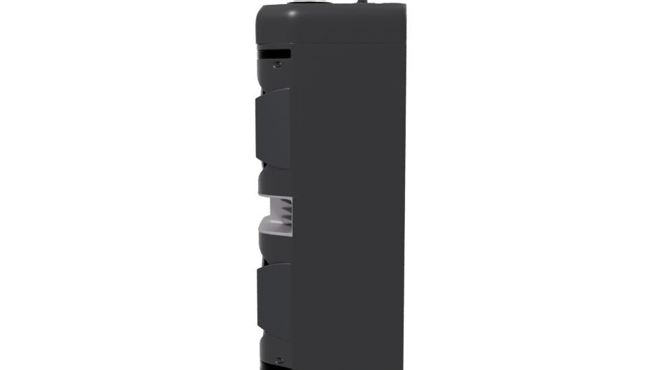 LED Party Speaker 3D Model - Professional 3D Model Render 2