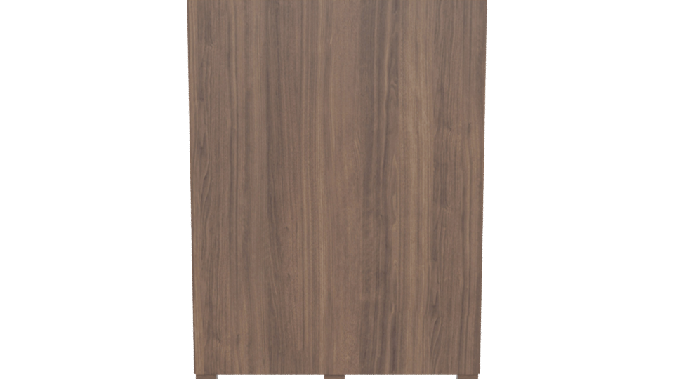 Stylish Wooden Storage Cabinet 3D - Professional 3D Model Render 5