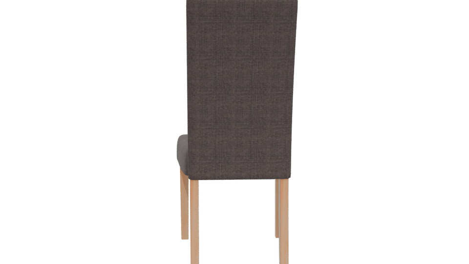 Stylish Fabric Dining Chair 3D - Professional 3D Model Render 5