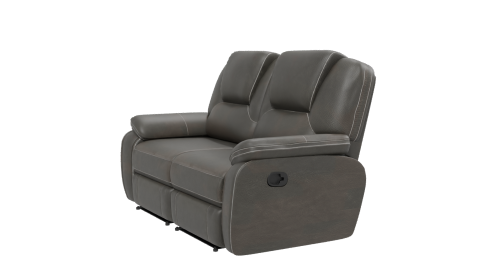 Contemporary Reclining Sofa Model - Professional 3D Model Render 13