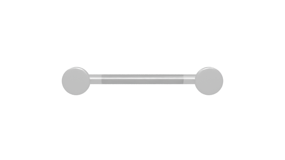 Stylish Grab Bar 3D Model - Professional 3D Model Render 5