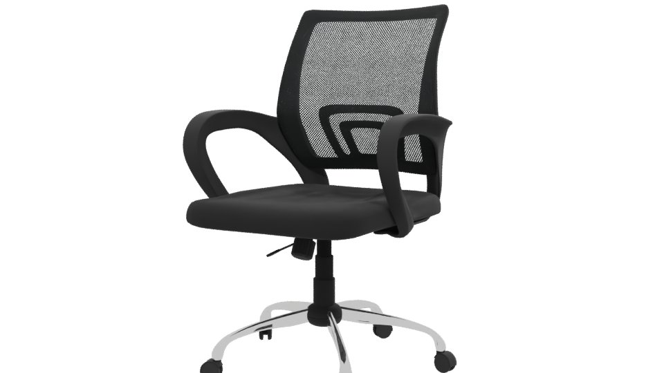 Elegant Office Chair 3D Model - Professional 3D Model Render 12