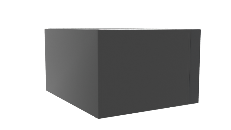 Sleek Modern Microwave Oven 3D Model - Professional 3D Model Render 7