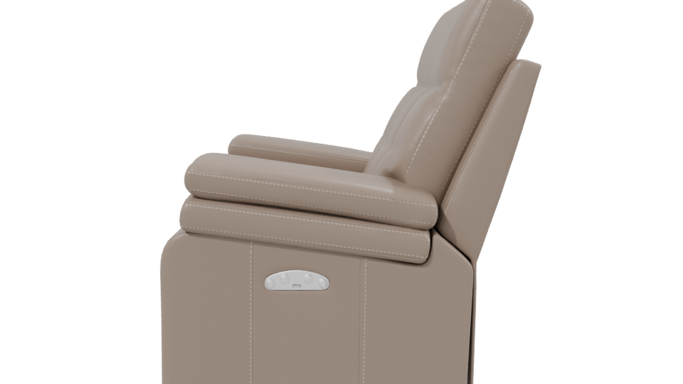 Electric Recliner Chair Model 3D - Professional 3D Model Render 2