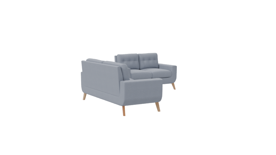 Stylish Modern Sofa Set 3D - Professional 3D Model Render 7