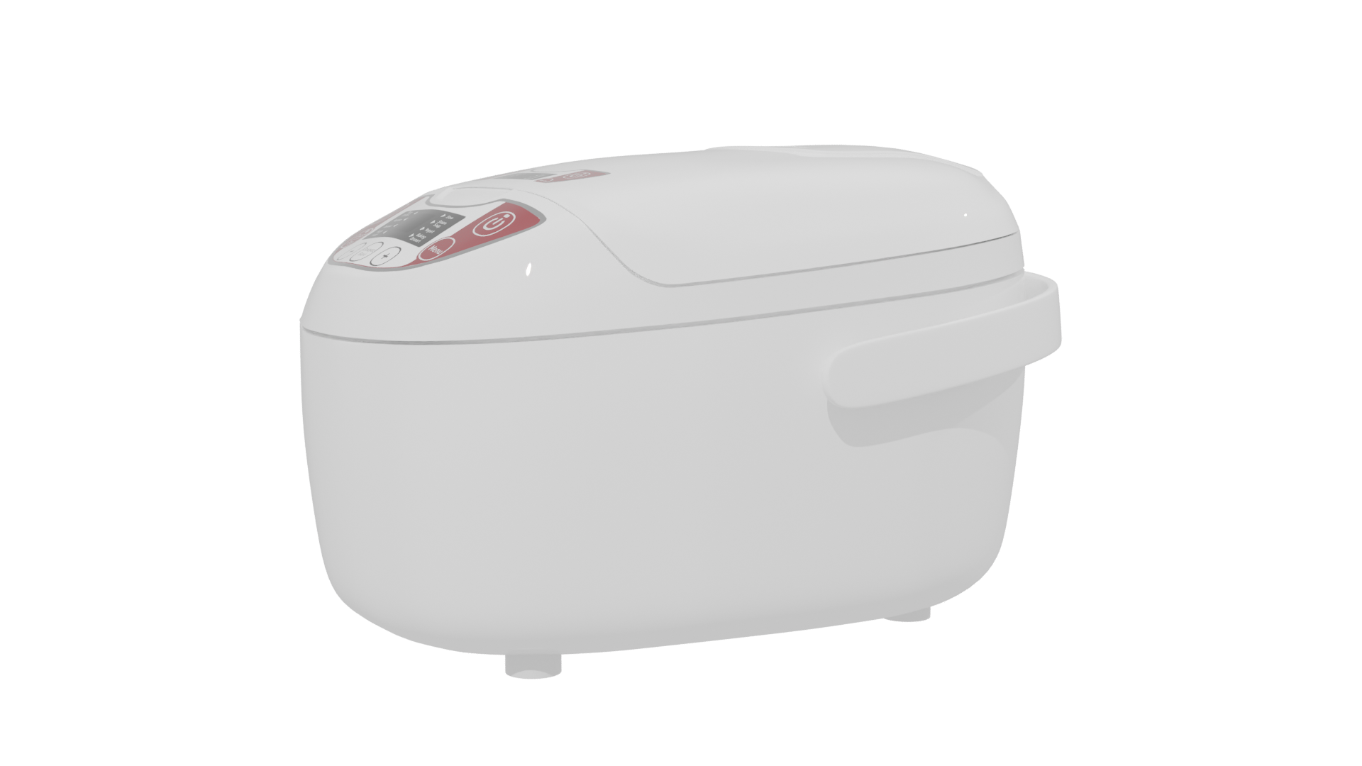 Compact Multicooker 3D Model - Professional 3D Model Render 25