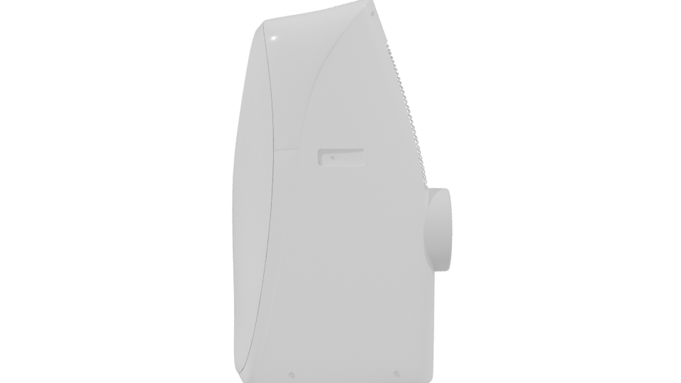 Sleek White Appliance Model 3D - Professional 3D Model Render 2