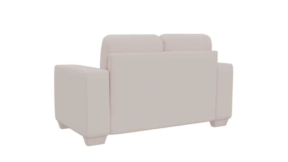 Elegant Minimalist Sofa 3D Model - Professional 3D Model Render 4