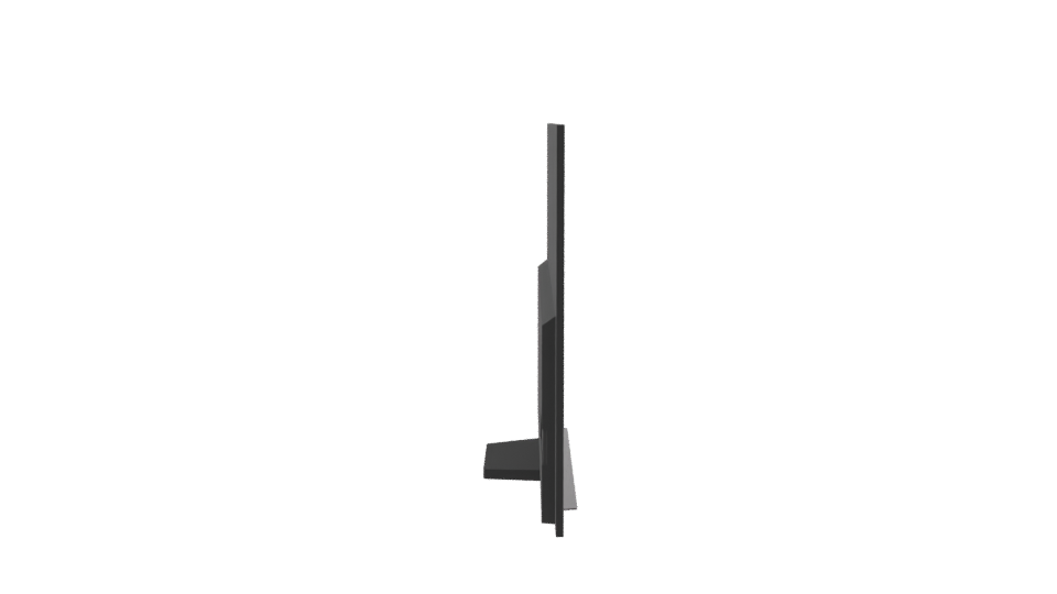 Sleek Minimalist Television Model - Professional 3D Model Render 8
