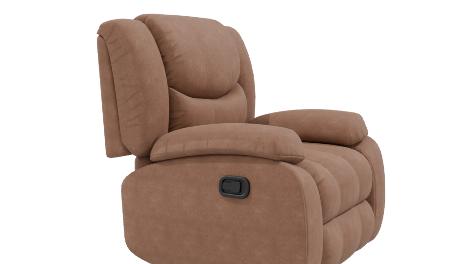 Comfortable Recliner Armchair 3D - Professional 3D Model Render 9