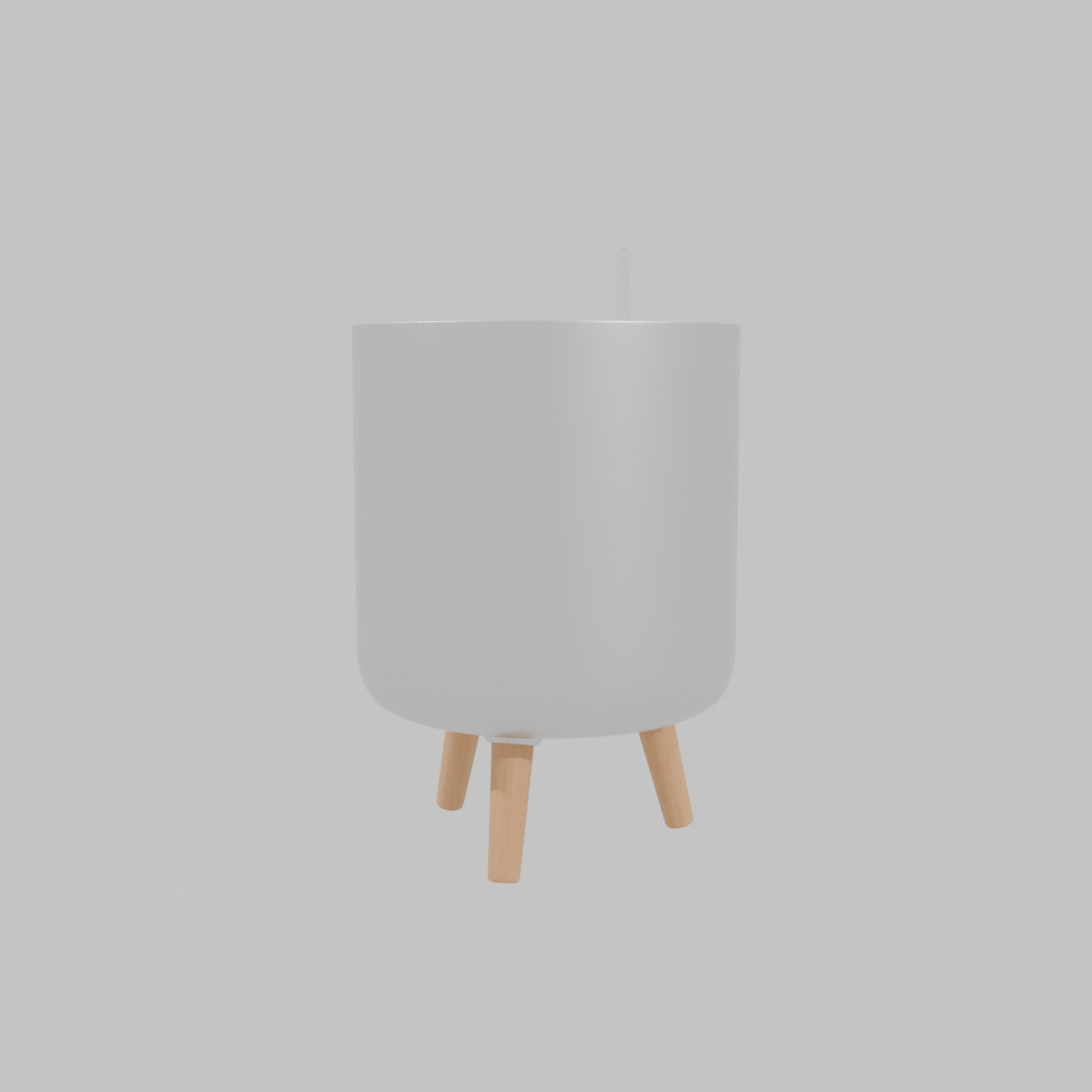 Macetero autorregante con patas 27,3x27 cm