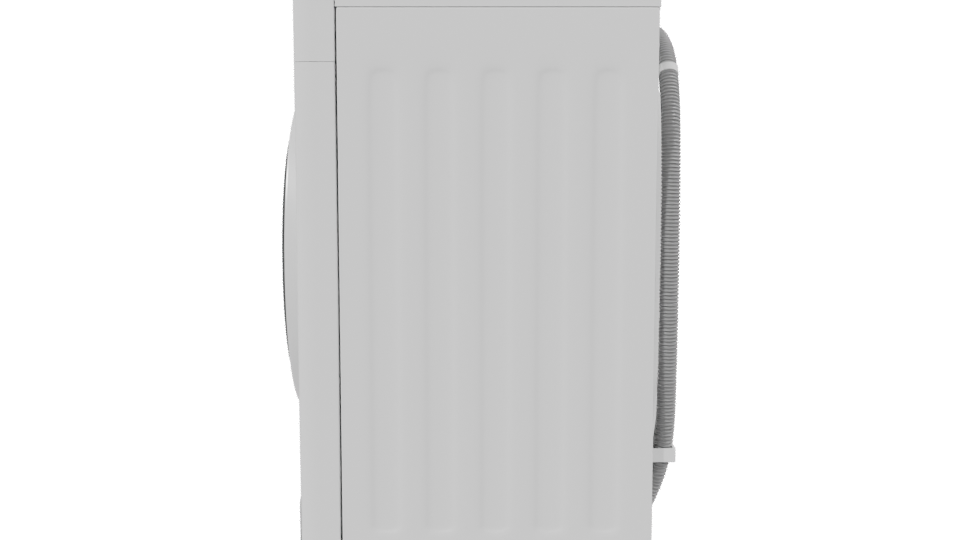 Modern Washing Machine 3D Model - Professional 3D Model Render 2