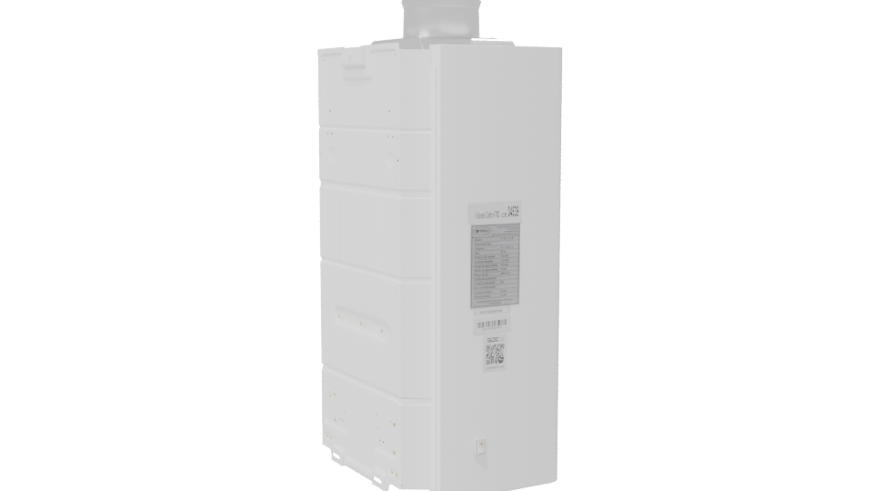 Compact Modern Water Heater Model - Professional 3D Model Render 7