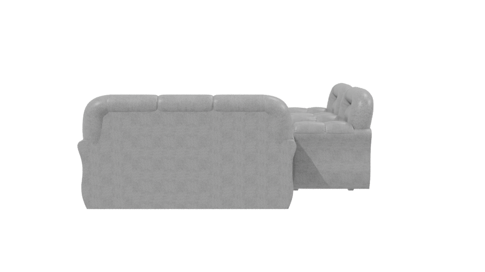 Contemporary Sofa Set 3D Model - Professional 3D Model Render 2