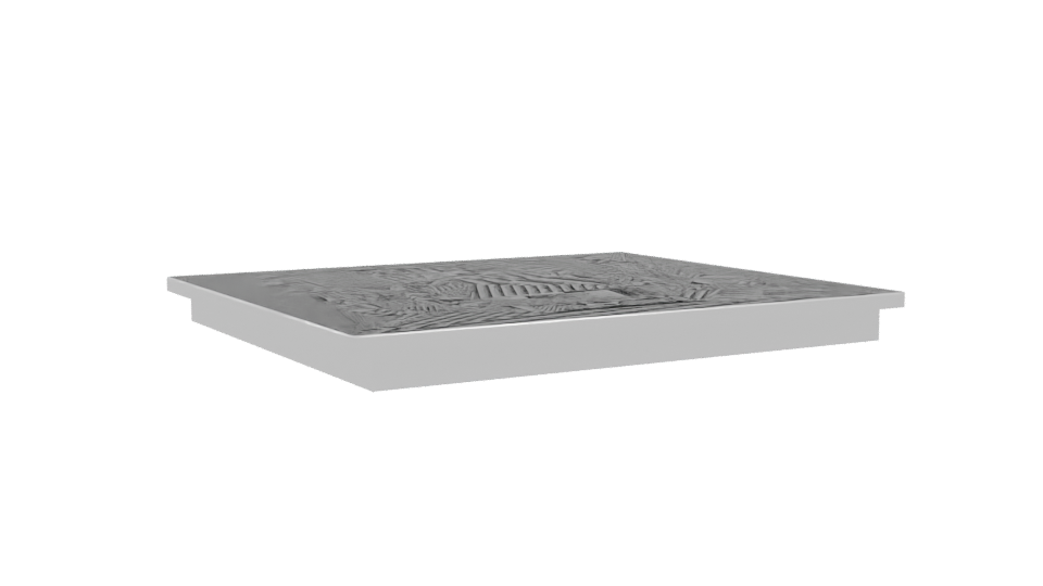Sleek Induction Cooktop 3D Model - Professional 3D Model Render 10