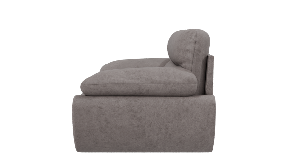 Contemporary Upholstered Living Room Chair 3D Model - Professional 3D Model Render 2