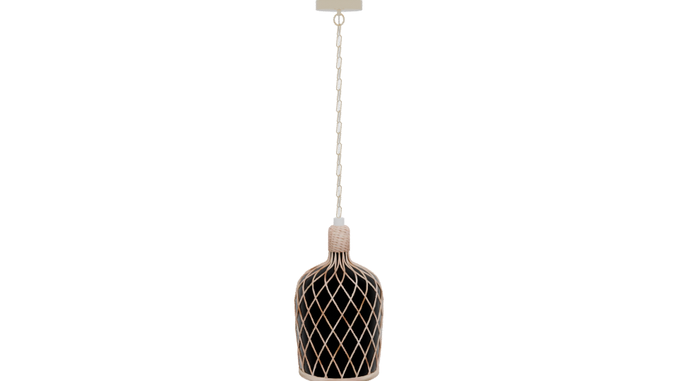 Stylish Pendant Light Fixture 3D - Professional 3D Model Render 12