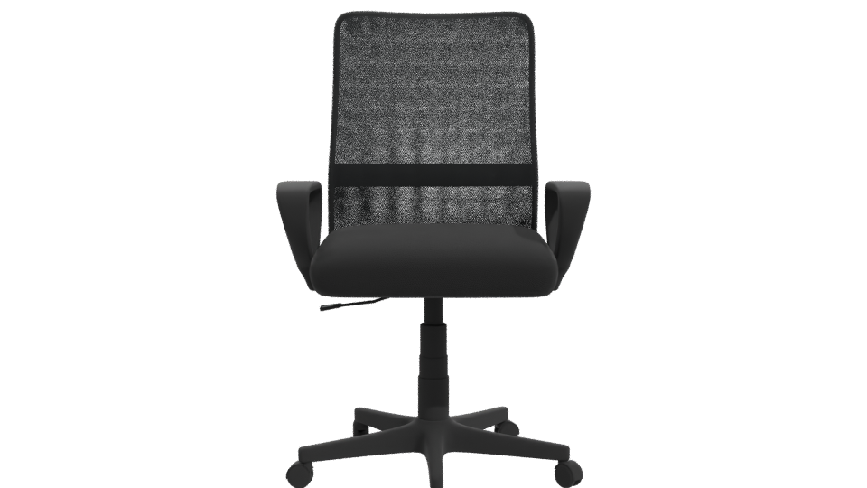 Stylish Modern Office Chair 3D - Professional 3D Model Render 11