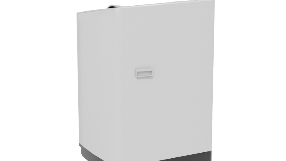 Top-Loading Washing Machine Model - Professional 3D Model Render 13