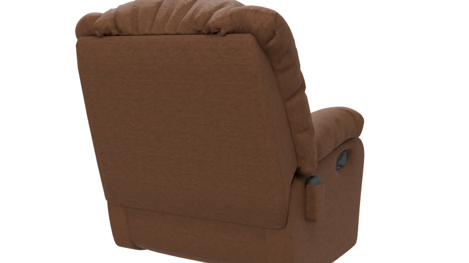 Cozy Recliner Chair Model - Professional 3D Model Render 6
