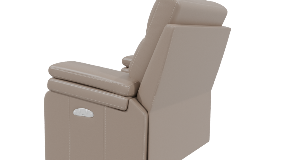 Electric Recliner Chair Model 3D - Professional 3D Model Render 3